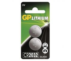 GP CR2032 Lithiová gombíková batéria (2ks)