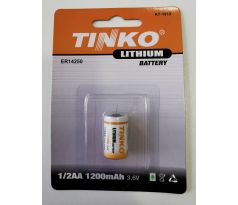 Batéria TINKO ER14250 1/2AA 3,6V LITIOVA 1200mAh