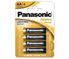 PANASONIC Alkaline Power 4ks AA Batéria