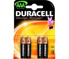Batéria Duracell AAA LR03 BASIC Alkalická batéria 4ks