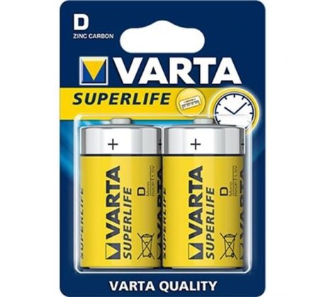 VARTA SUPERLIFE 2 D (2ks) Batéria