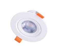 Solight WD210 LED podhľadové svietidlo bodové, 5W, 400lm, 3000K, okrúhle, biele