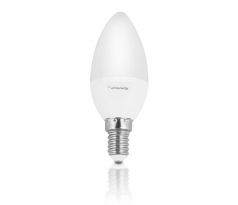 WhiteEnergy LED Žiarovka SMD2835 C37 E14 5W Teplá biela