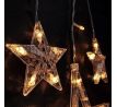 Solight LED vianočný záves s hviezdami