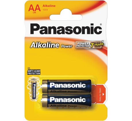 PANASONIC Alkaline Power 2ks AA Batéria