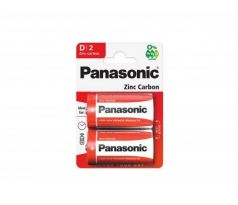 Panasonic Zinc Carbon D Batérie 2ks