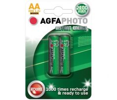Nabíjacie batérie AgfaPhoto AA, 2100mAh, blister 2ks