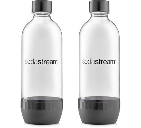 Fľaša 1l DUO PACK GREY SODASTREAM