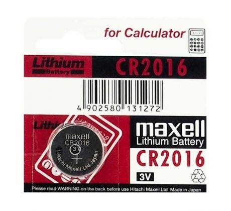 Lithiová batéria MAXELL CR2016