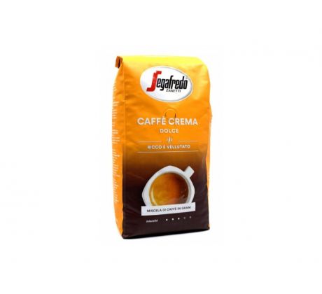 Segafredo Caffe Crema Dolce zrnková káva 1 kg