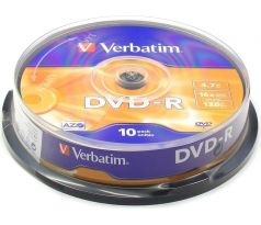 VERBATIM DVD-R (10pack) 16x/4,7GB