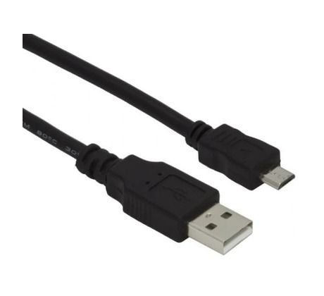 Kábel USB 2.0 AM-Micro BM 1,8m čierny