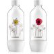 Flaša 1L DUO PACK Kvetiny Sodastream