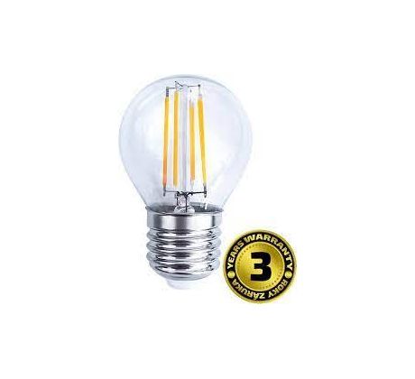 WZ426 LED žiarovka Retro, miniglobe 4W E27 3000K 360°