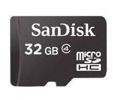 Sandisk 32 GB microSDHC cLASS 4 Memory Card