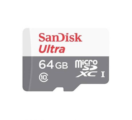 SDSQUNR-064G-GN3MN, SanDisk Ultra microSDXC 64 GB 100 MB/s Class 10 UHS-I